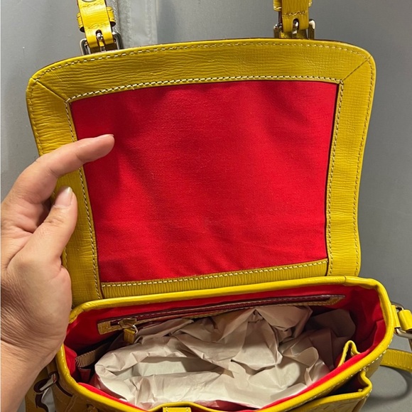 Dooney & Bourke Embossed Saffiano Leather Crossbody Bag - Picture 8 of 10